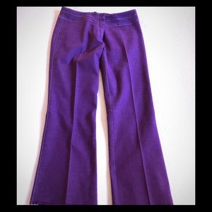 Nanette Lepore Purple cropped pants
